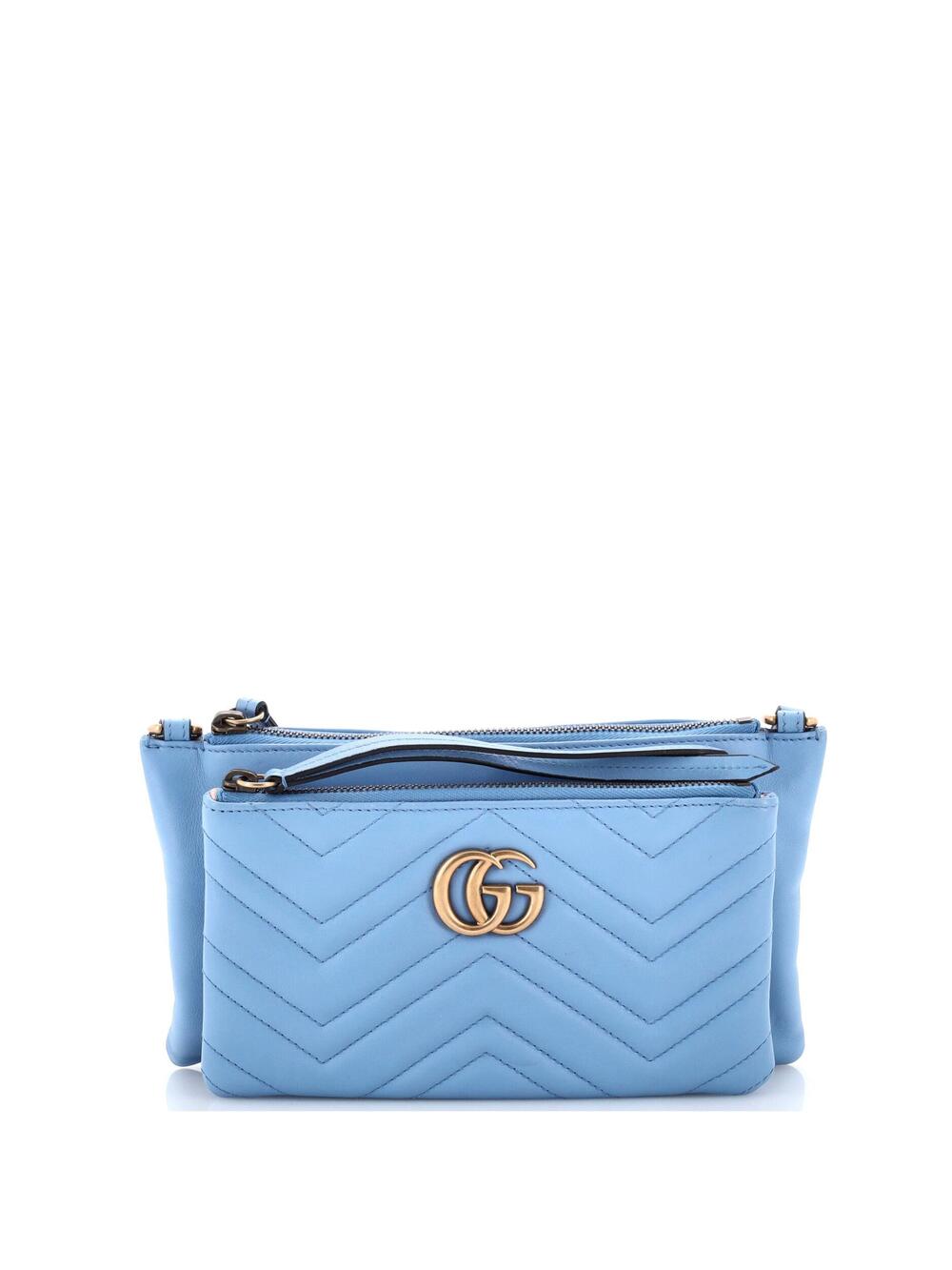 Gucci Gg Marmont Double Pouch Crossbody #366092G97B